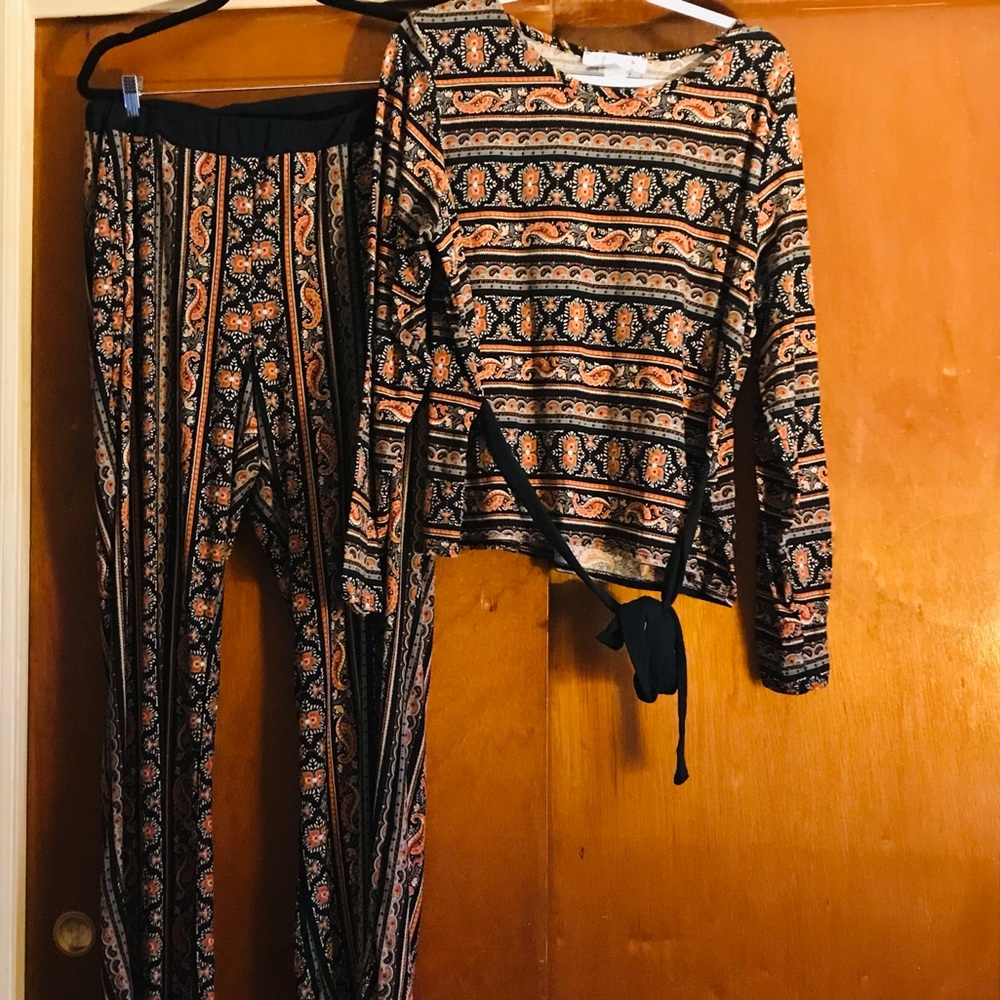 Curvy Girl Warm Pant Suit
